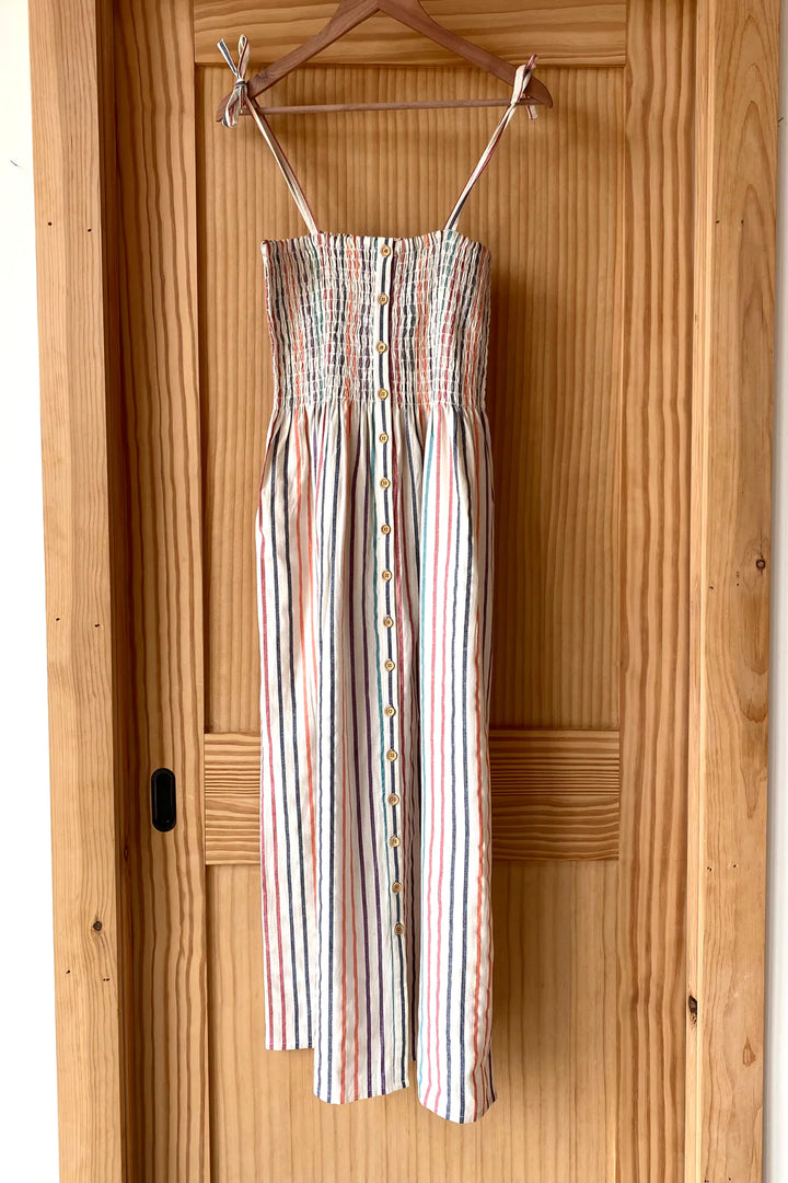 Emerson Fry Santiago Sundress - Seville Stripe Agate