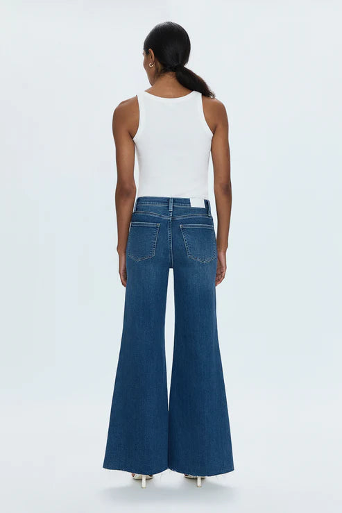Pistola Izzy Mid Rise Wide Jean - Study