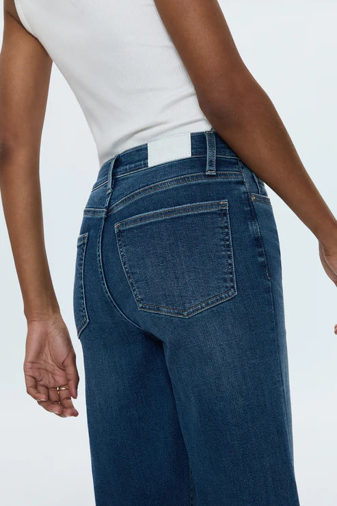 Pistola Izzy Mid Rise Wide Jean - Study