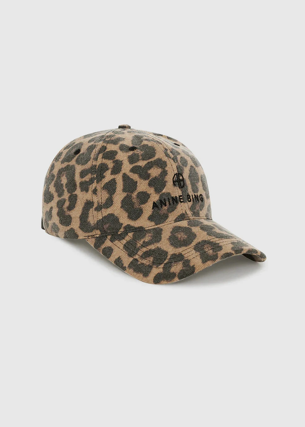 Anine Bing Jeremy Baseball Cap Leopard