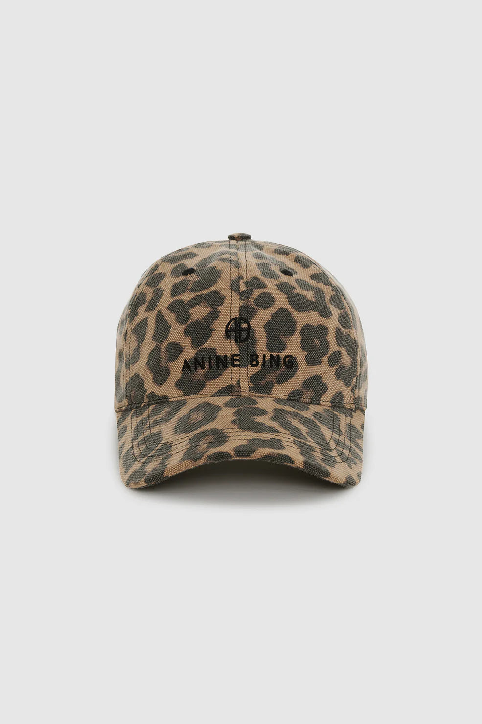Anine Bing Jeremy Baseball Cap Leopard