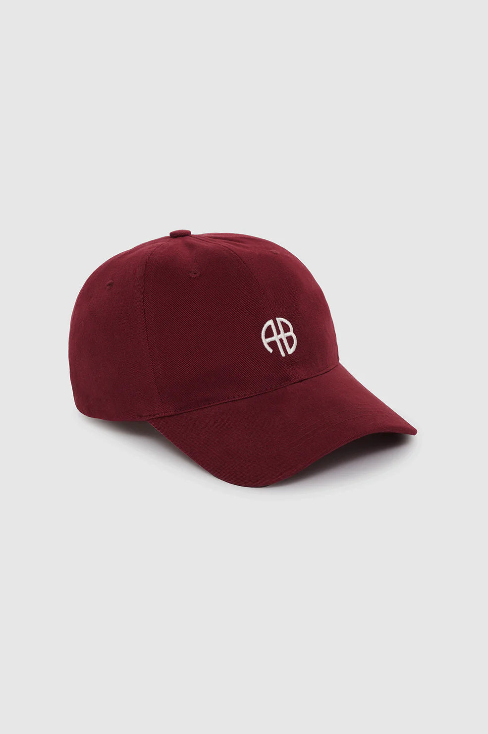 Anine Bing Jeremy Baseball Cap Cabernet