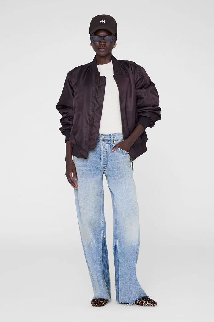 Anine Bing Jeremy Baseball Cap Deep Brown