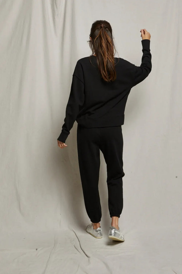 perfectwhitetee Johnny Sweatpants - True Black