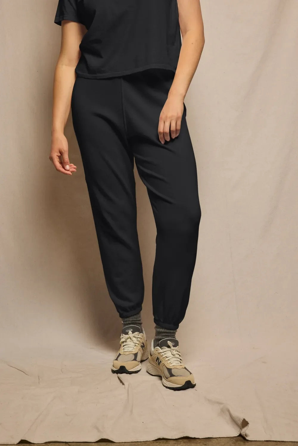 perfectwhitetee Johnny Sweatpants - True Black