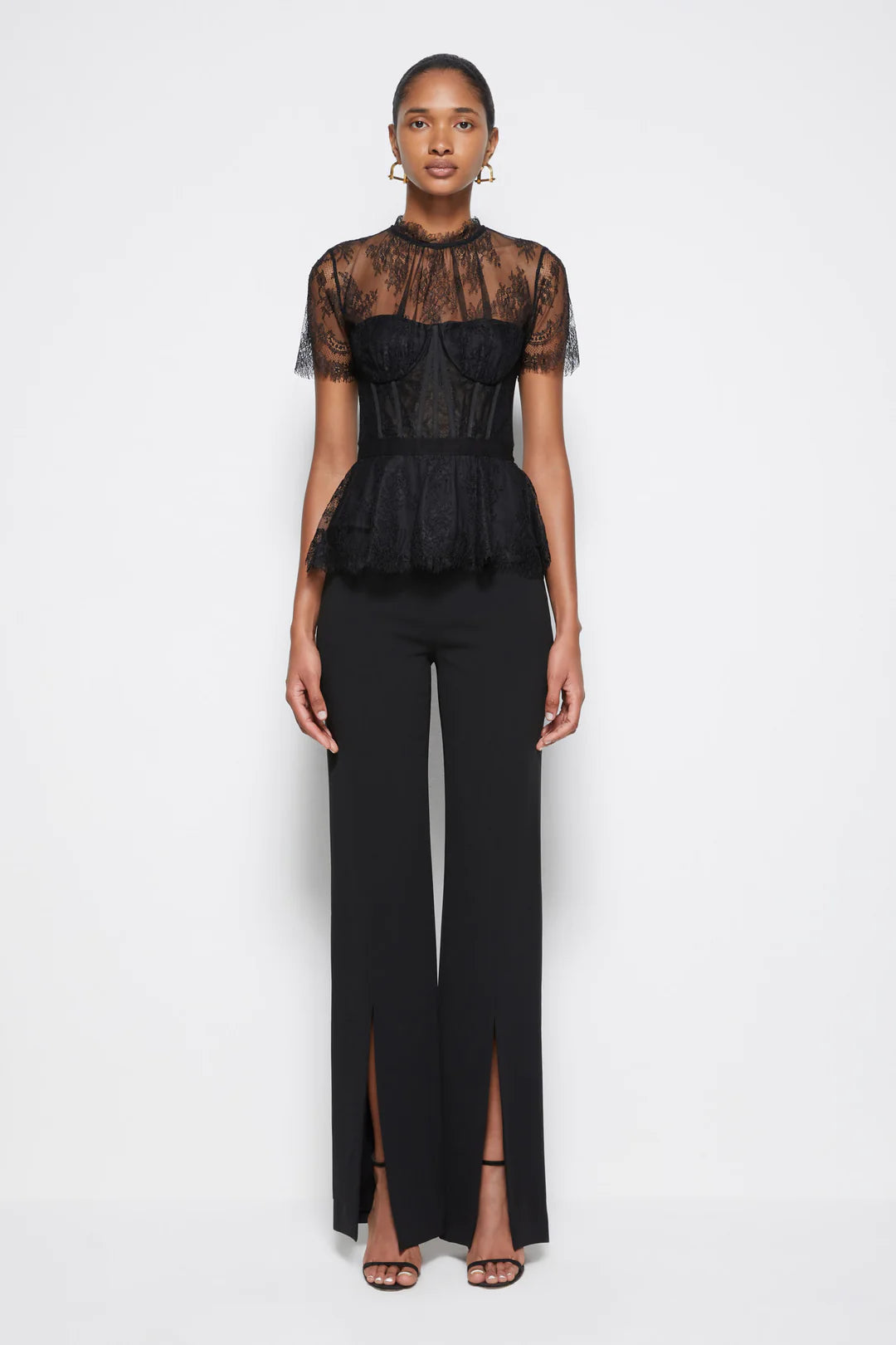 SIMKHAI Signature Kehlani Corset Top