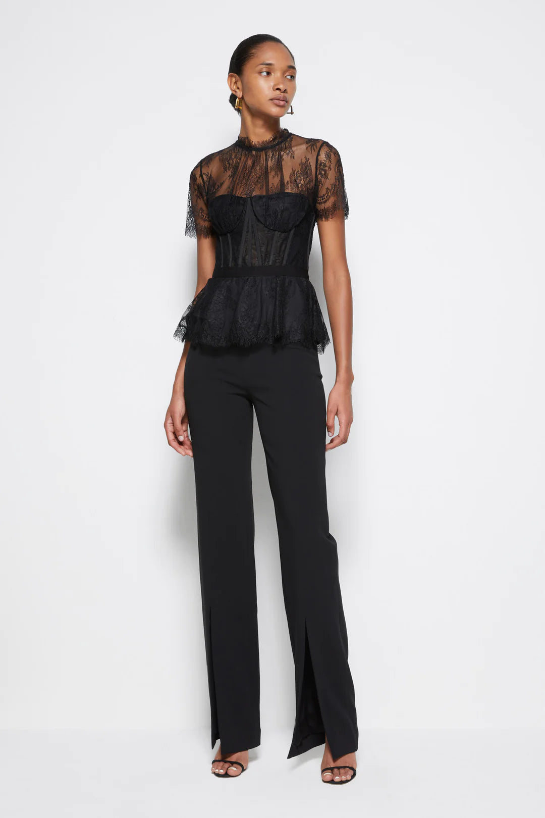 SIMKHAI Signature Kehlani Corset Top