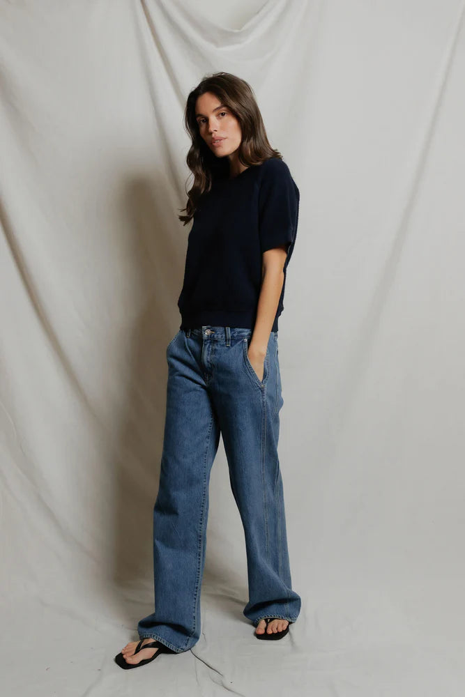 PERFECTWHITETEE Kennedy Sweatshirt - Navy