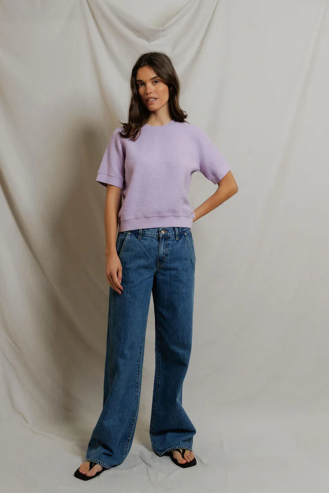 PERFECTWHITETEE Kennedy Sweatshirt - Ultra Violet