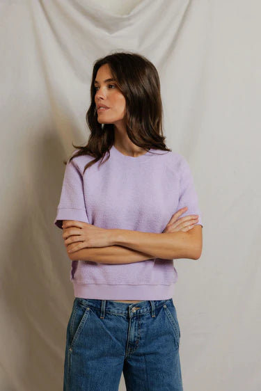 PERFECTWHITETEE Kennedy Sweatshirt - Ultra Violet