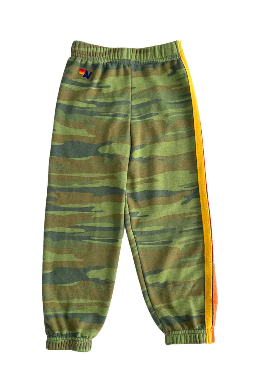 Aviator Nation Kid's 5 Stripe Sweatpants -Camo