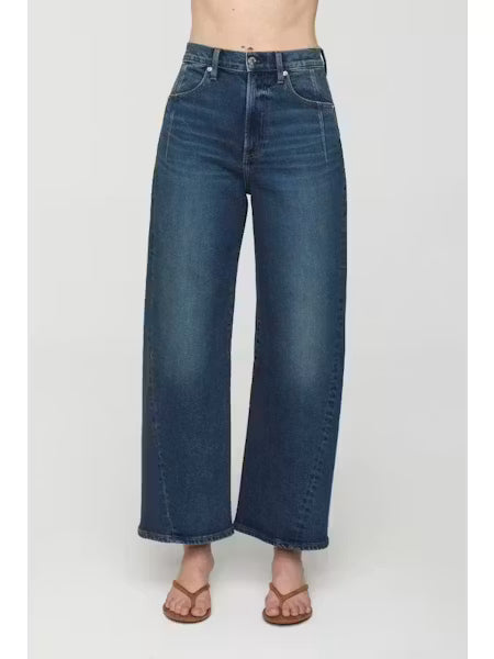 Pistola Kyra Ankle High Rise Bowed Ankle Jeans -Cosmic