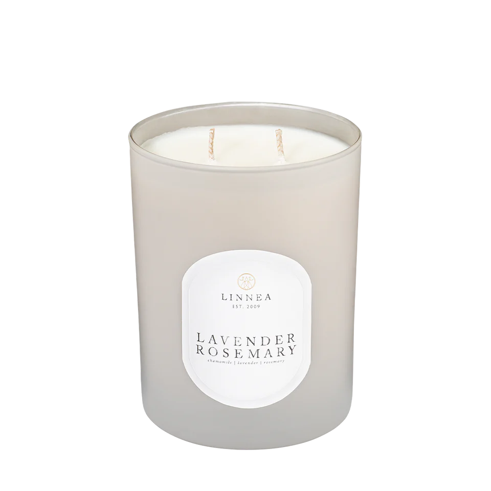 Linnea 2 Wick Candle - Lavender Rosemary