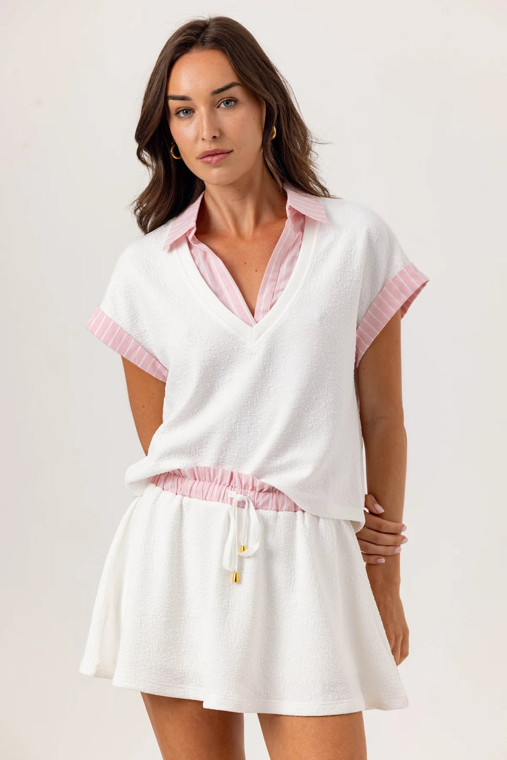 Sundays Lune Top - Coconut Milk