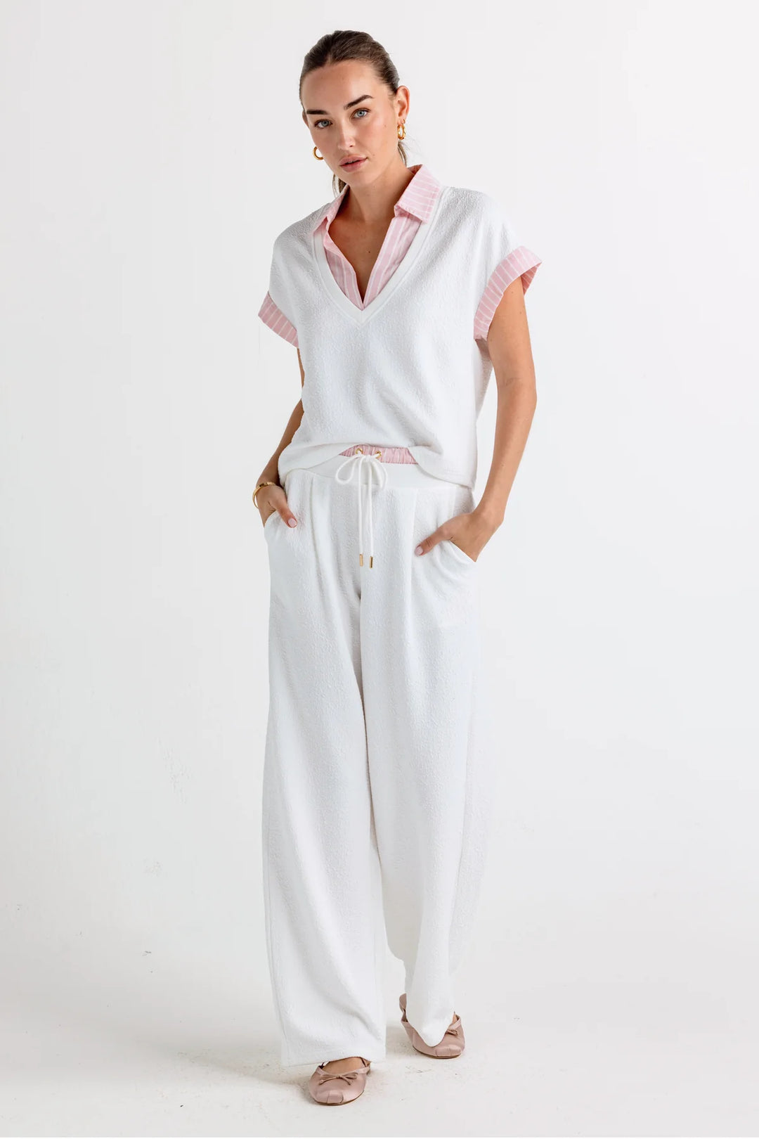 Sundays Lune Top - Coconut Milk