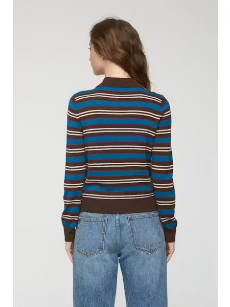 Pistola Lyvia Long Sleeve Merino Polo Cardigan