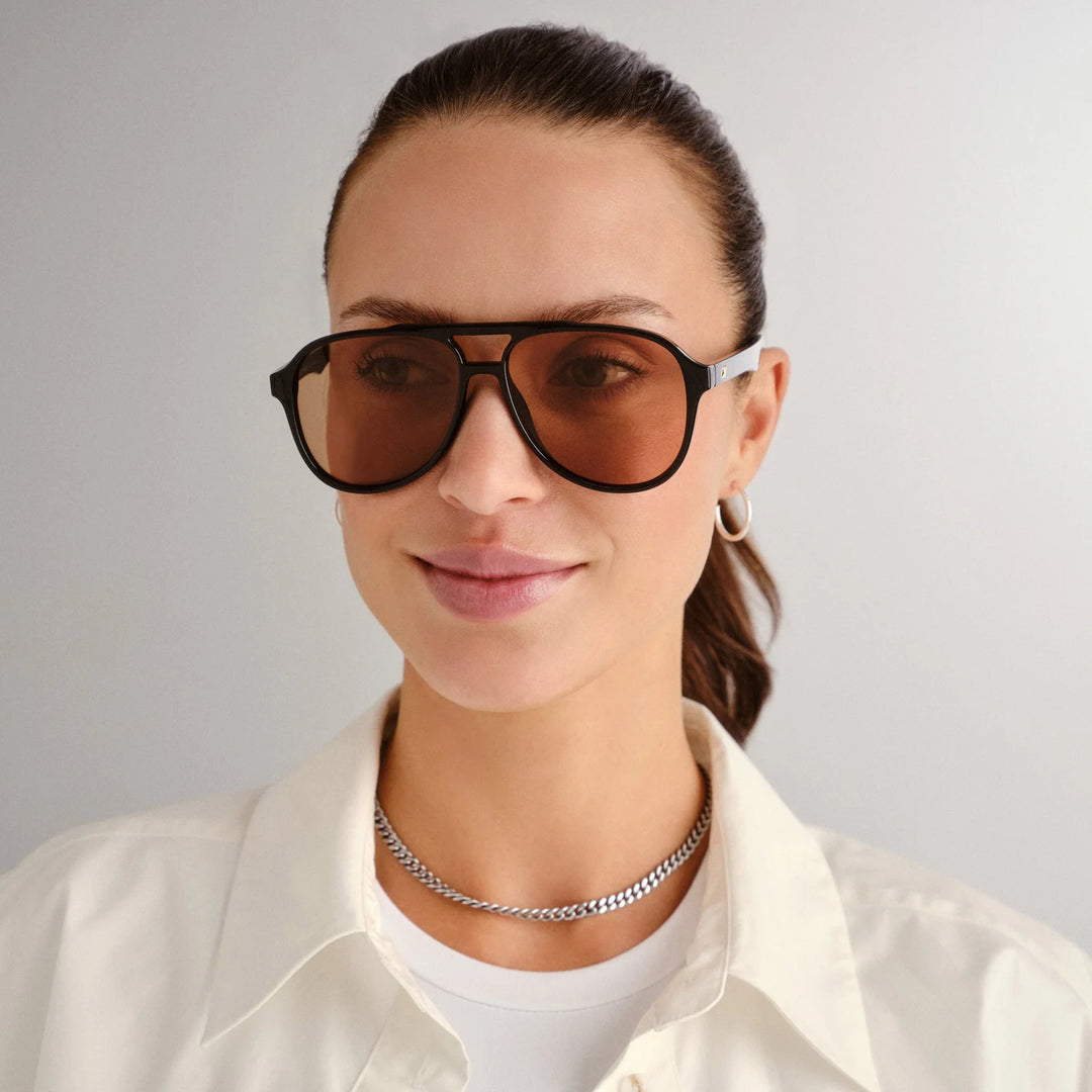 Le Specs Tragic Magic Sunglasses - Black
