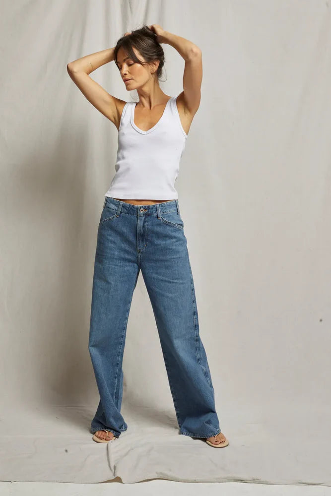 perfectwhitetee Maria Tank - White