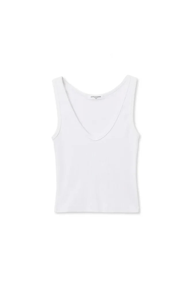 perfectwhitetee Maria Tank - White