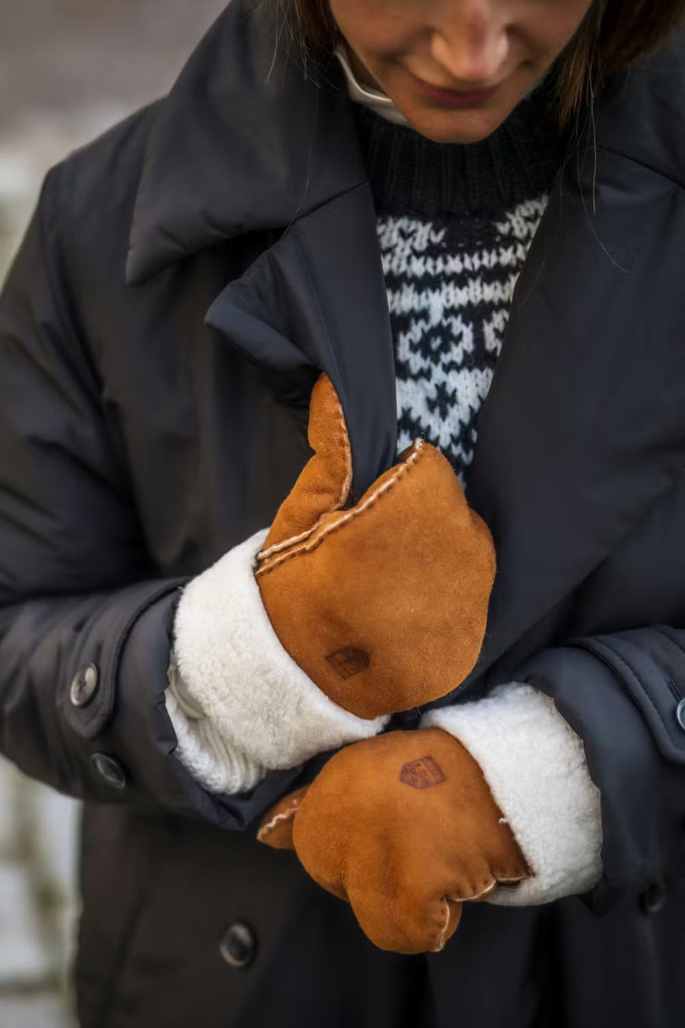 Hestra Sheepskin Mitten