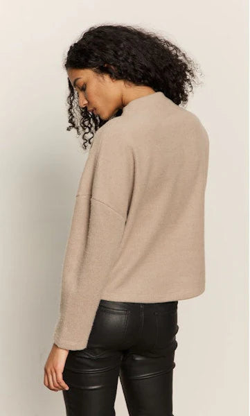 Sanctuary Change of Pace Top Heather Mocha