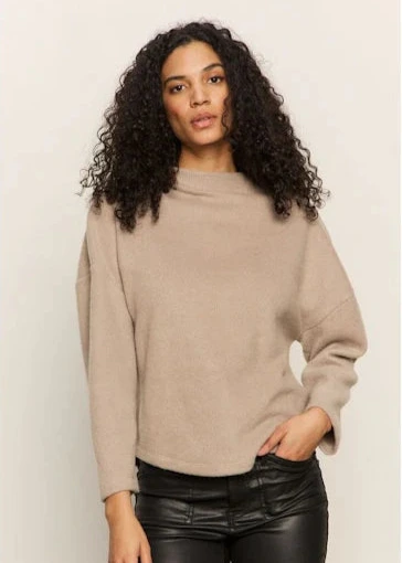 Sanctuary Change of Pace Top Heather Mocha