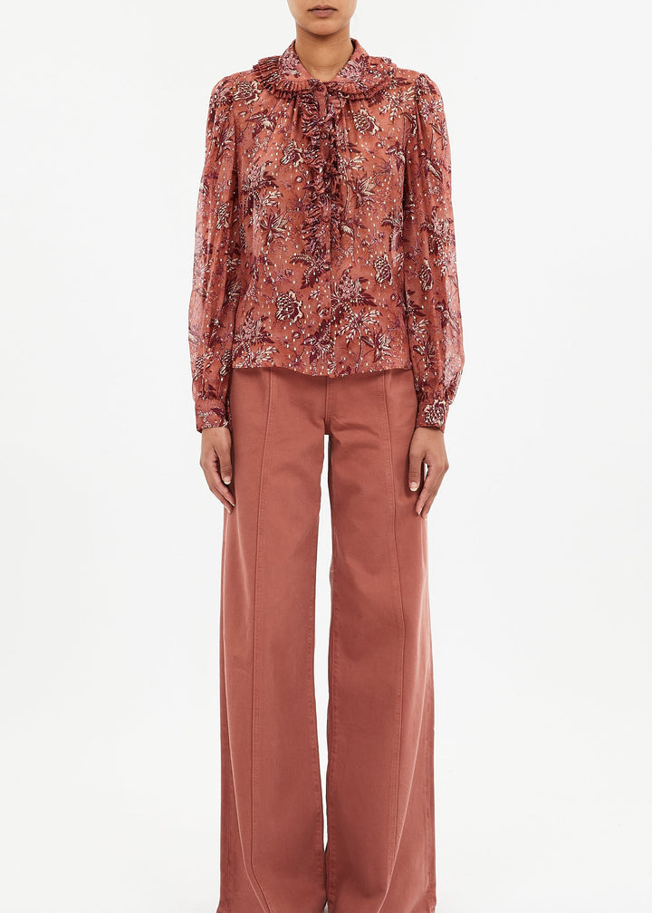 Ulla Johnson Nina Ruffle Blouse