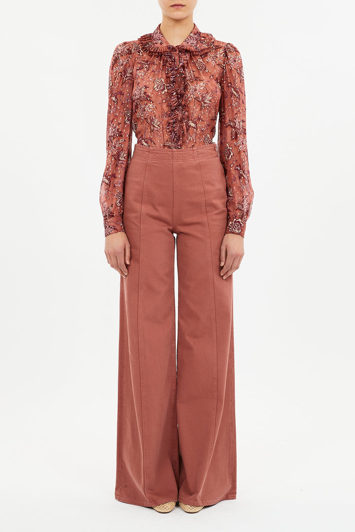 Ulla Johnson Nina Ruffle Blouse