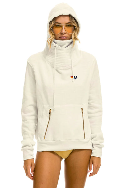 Aviator Nation Ninja Hoodie-Vintage White