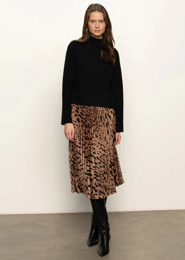 Sanctuary Nostalgia Pleated Midi Skirt