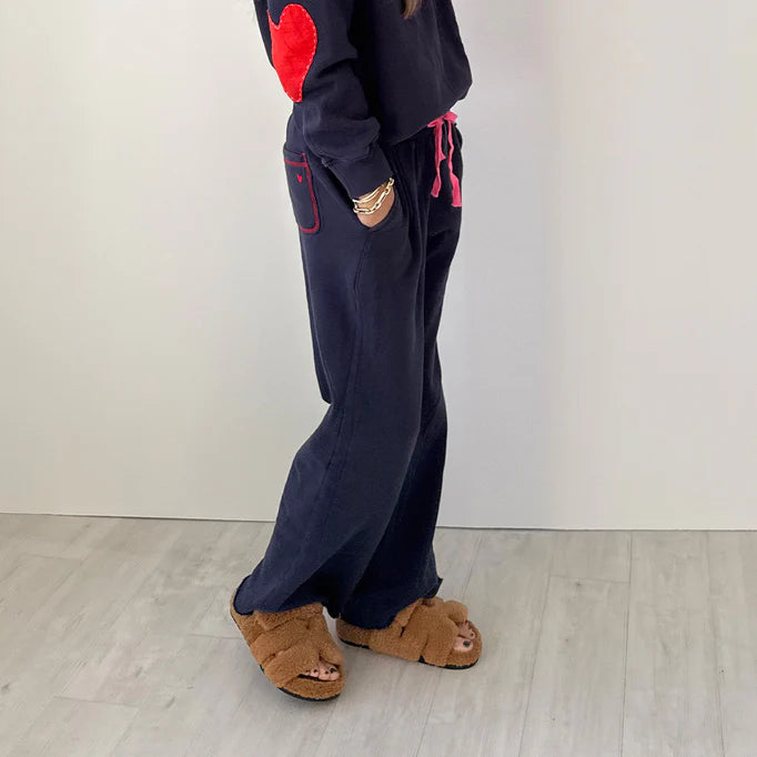 Kerri Rosenthal Weekend Barb Loved Sweatpant Indigo