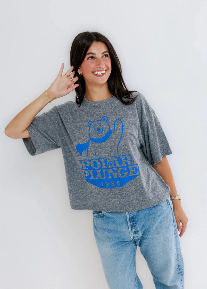 Sunny Somewhere Polar Plunge Boyfriend Tee