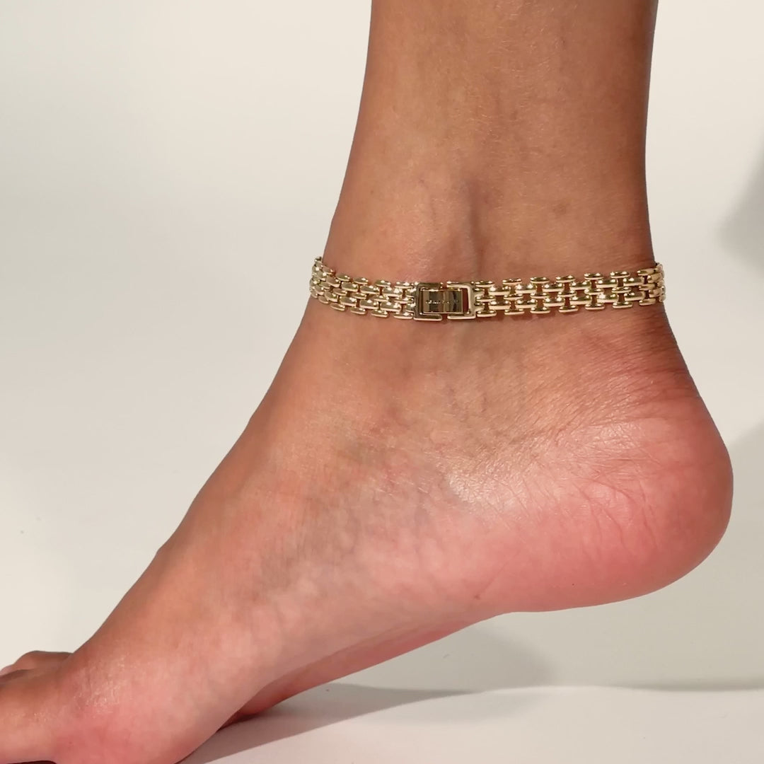 Jenny Bird Francis Anklet -Gold
