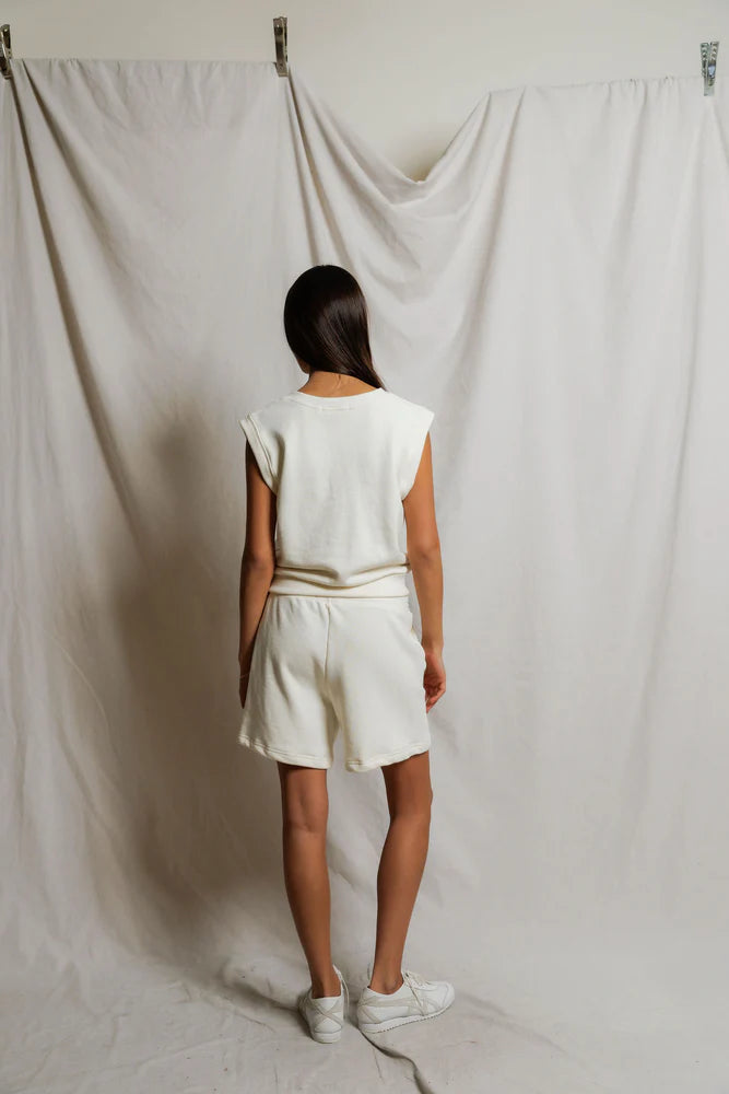 PERFECTWHITETEE Sloane French Terry Muscle Tank