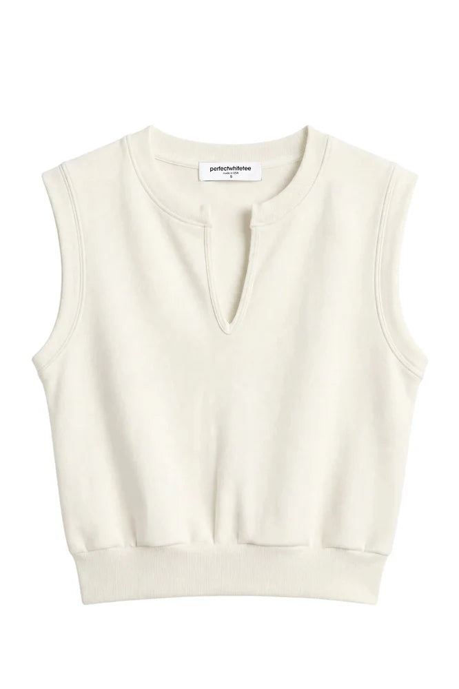 PERFECTWHITETEE Sloane French Terry Muscle Tank