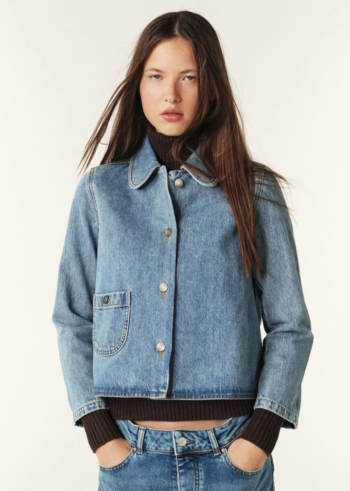 ba&sh Tiny Denim Jacket