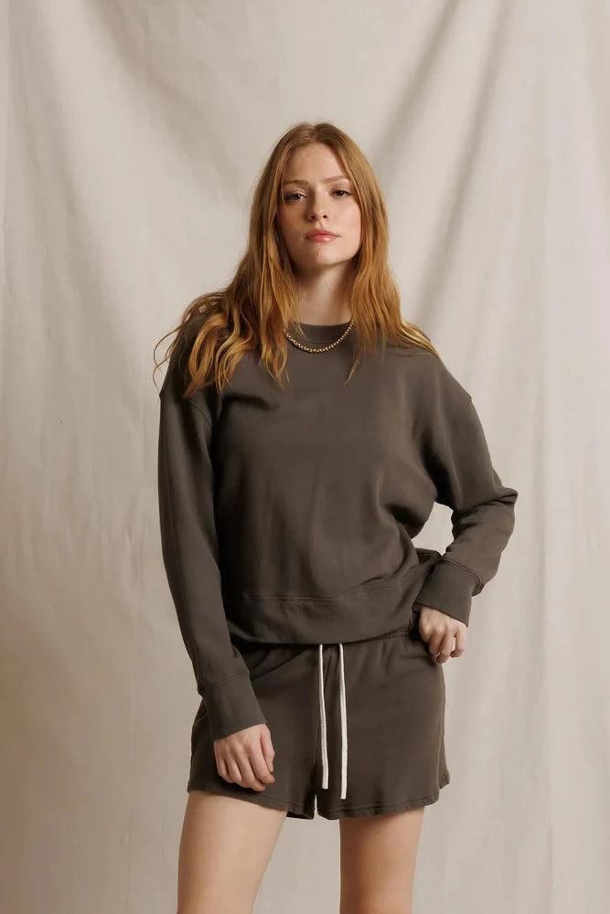 perfectwhitetee Tyler Sweatshirt - Dark Olive