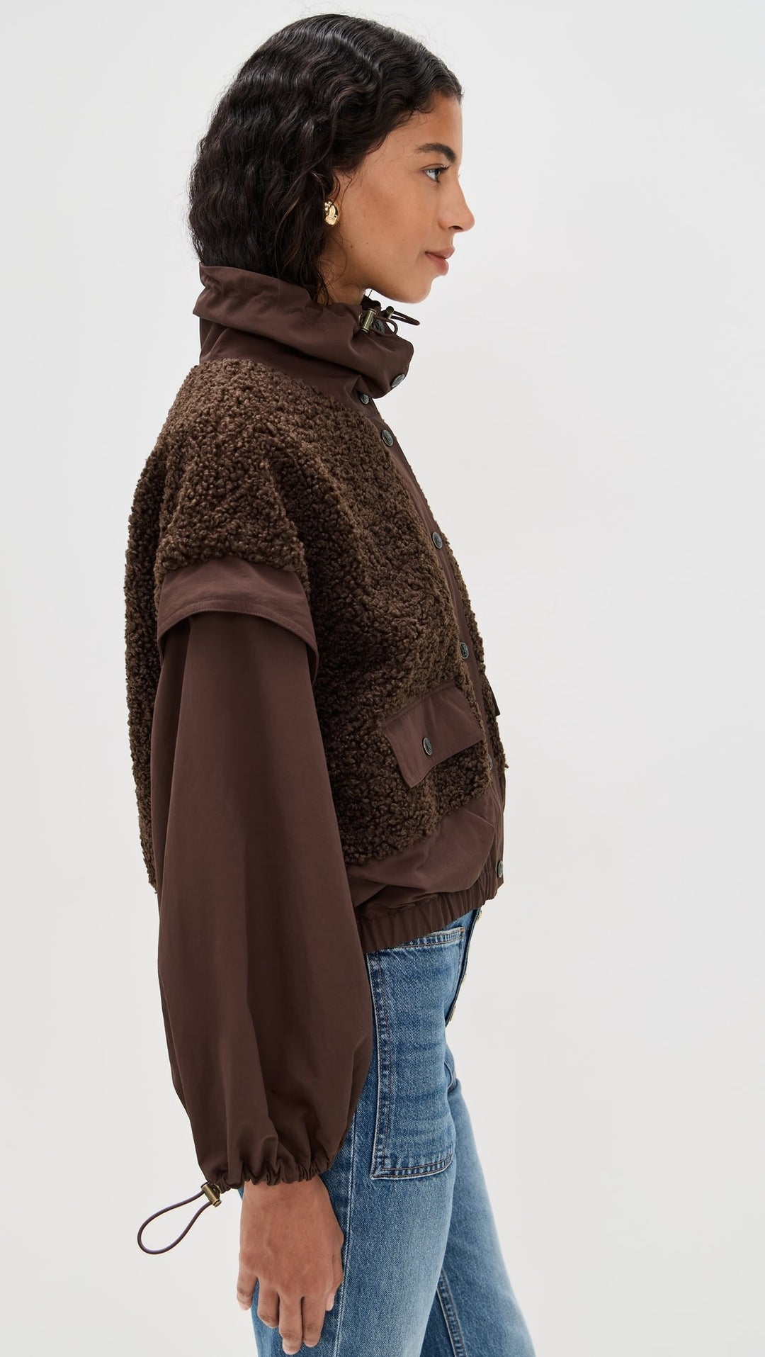 Ulla Johnson Aidan Teddy Fleece Jacket