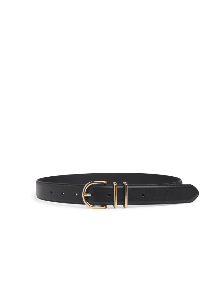 Favorite Daughter The Fancy Juni Belt - Black/Gold