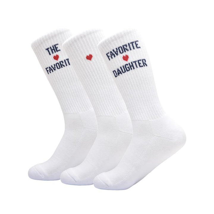 Favorite Daughter HEART SOCK BOX SET