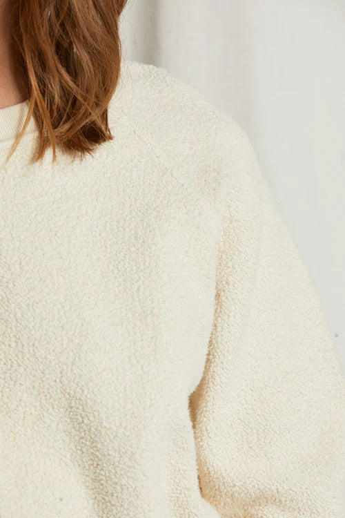 Perfect White Tee Ziggy Sweatshirt - Sugar