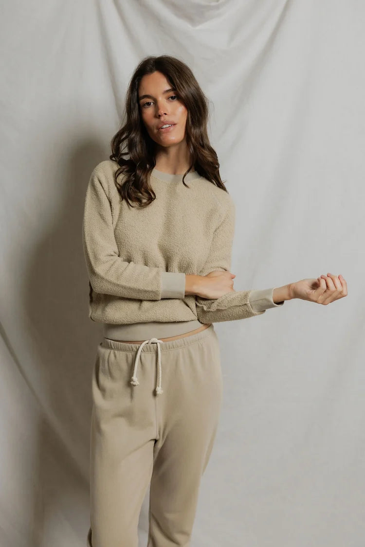 PERFECTWHITETEE Ziggy Sweatshirt - Driftwood
