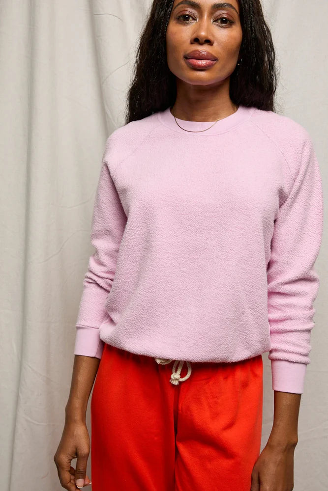 Perfect White Tee Ziggy Sweatshirt - Sugar Pink