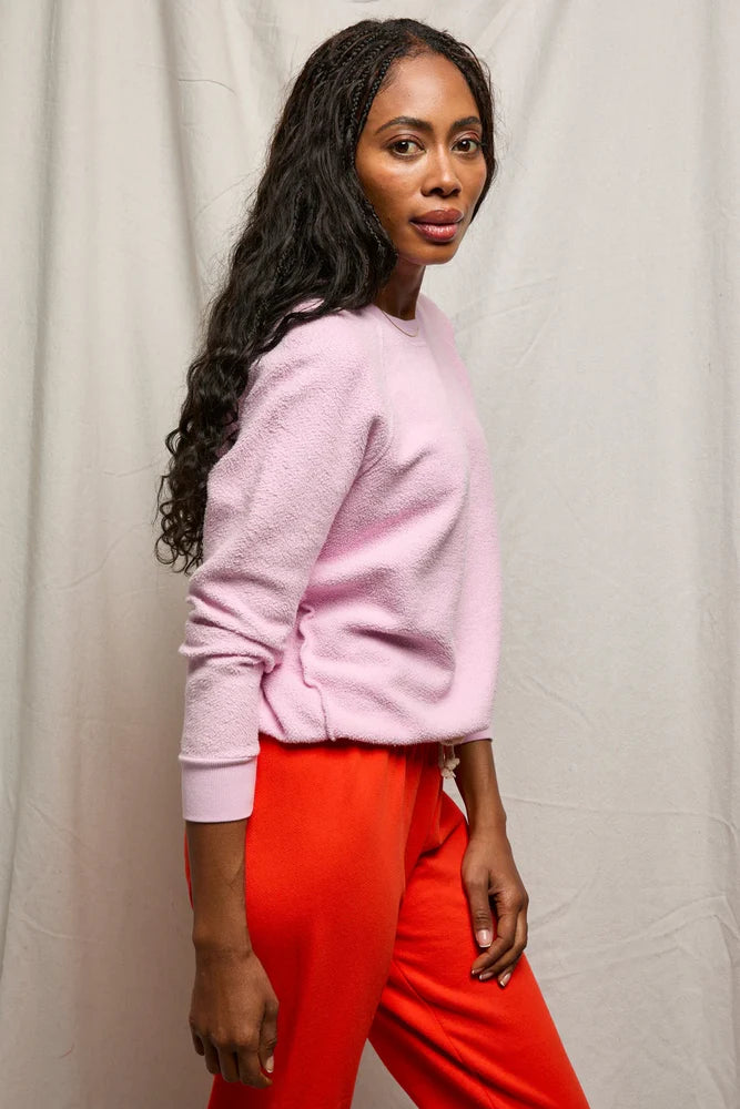 Perfect White Tee Ziggy Sweatshirt - Sugar Pink