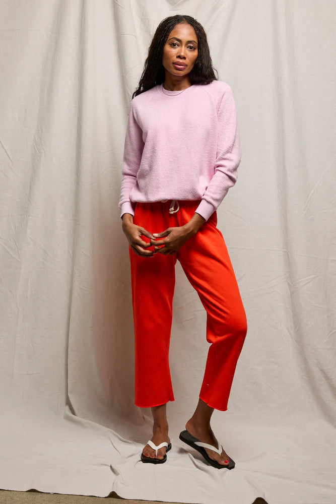 Perfect White Tee Ziggy Sweatshirt - Sugar Pink