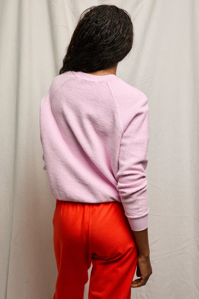 Perfect White Tee Ziggy Sweatshirt - Sugar Pink