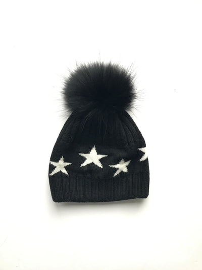 Equation Starry Hat in Black with white stars / EQUATION Boutique