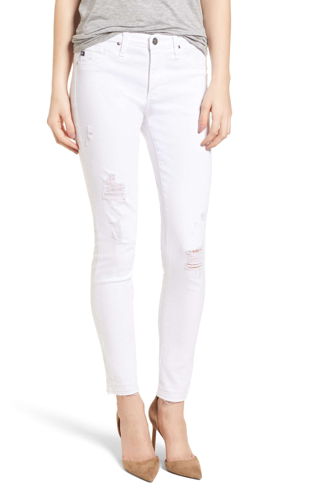 AG Farrah High-rise Skinny Ankle Jeans / EQUATION Boutique