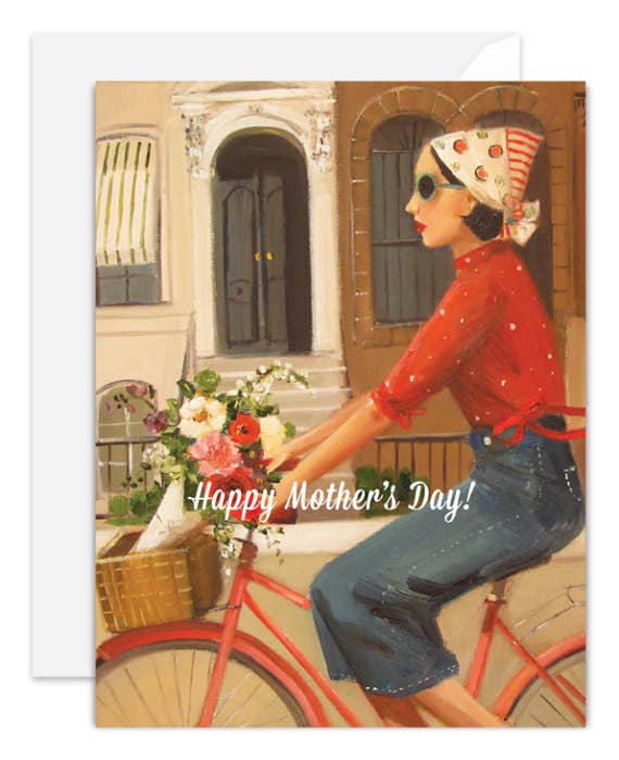 Janet Hill Studio - Brownstones Mother's Day Card