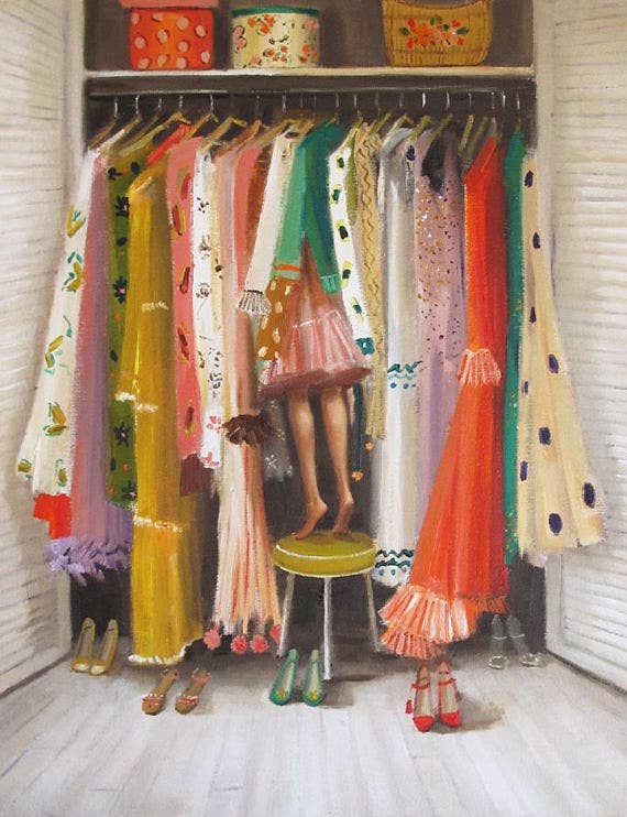 Janet Hill Studio - The Disappearance Of Lonnie Lightfoot Art Print - 8.5 X 11